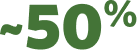 50 percent