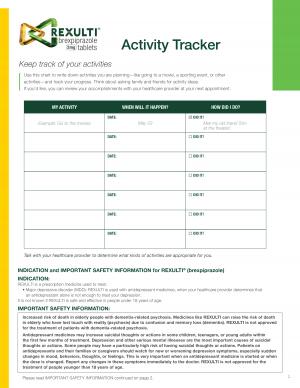 MDD patient progress tracker