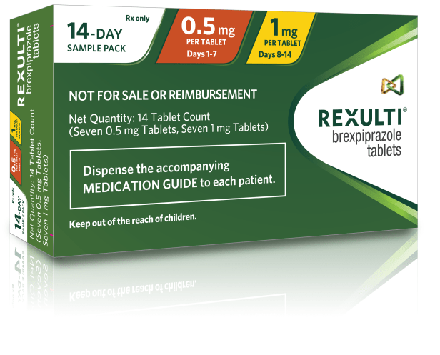 REXULTI (brexpiprazole) sample starter pack